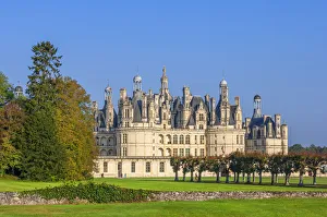 Chateau Chambord, UNESCO World Heritage Site, Loire valley, Loir et Cher, Centre, France