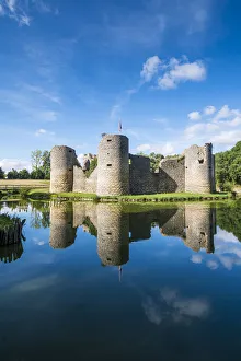 Images Dated 16th August 2019: Chateau de Commequiers, Commequiers, Vendee, France
