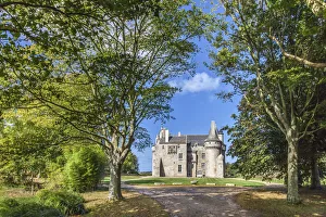 Chateau Kerouzere near Sibiril, Finistere, Brittany, France