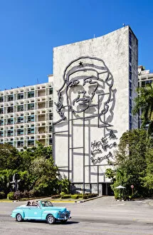 Images Dated 16th January 2020: Che Guevara Memorial at Plaza de la Revolucion, Revolution Square, Havana