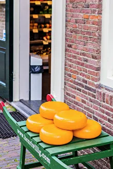 Amsterdam Prints: Cheese shop in Amsterdam, Netherlands, Europe