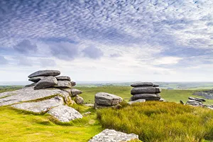 The Cheesewring at Stowes Hill, Bodmin Moor, Cornwall, England, UK
