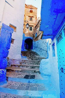 Chaouen Prints: Chefchaouen, the Blue City in Morocco, North Africa