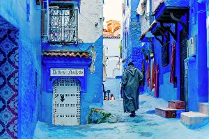 Chefchaouen, the Blue City in Morocco, North Africa