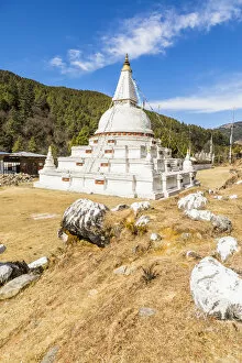 Shrine Collection: Chendebji Chorten, Trongsa District, Bhutan