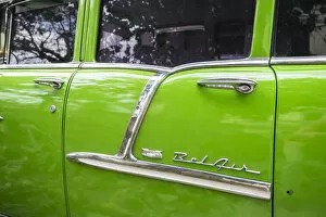 Chevrolet Belair car, Habana Vieja, Havana, Cuba