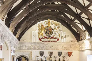 Coat Of Arms Prints: Chevy Chase Room, St. Michael`s Mount, Marazion, Cornwall, England