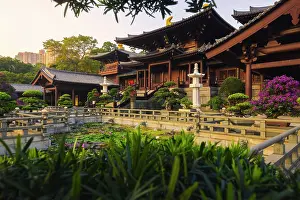 Kowloon Prints: Chi Lin Nunnery, Diamond Hill, Kowloon, Hong Kong island, Hong Kong, China