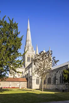 West Sussex Prints: Chichester Cathedral, Chichester, West Sussex, England, UK