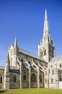 Images Dated 1st June 2020: Chichester Cathedral, Chichester, West Sussex, England, UK