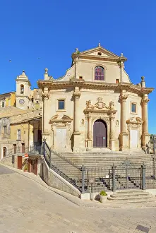 Ragusa Ibla Prints: Chiesa del Purgatorio, Ragusa Ibla, Ragusa province, Sicily, Italy