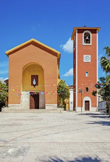 Images Dated 12th June 2023: Chiesa di Maria Santissima Immacolata, Montallegro, Agrigento district, Sicily, Italy