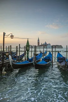Venice Prints: Chiesa di San Giorgio Maggiore & St. Marks Square (Piazza San Marco) Venice, Italy