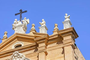 Images Dated 1st August 2023: Chiesa di San Lorenzo roof top, Agrigento, Sicily, Italy
