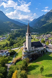 Valle Antigorio Prints: Chiesa Monumentale di San Gaudenzio in Baceno