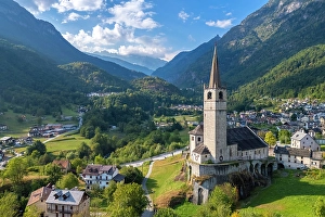 Valle Antigorio Prints: Chiesa Monumentale di San Gaudenzio in Baceno