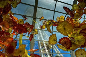 Images Dated 17th August 2016: Chihuly Garden and Glass, Seattle, Washington, USA