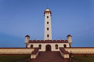 Pacific Coast Gallery: Chile, La Serena, Faro Monumental, lighthouse