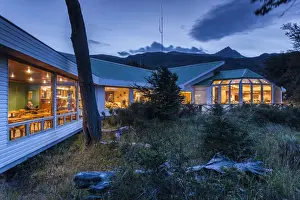 Chile, Magallanes Region, Torres del Paine National Park, Lago Grey, Hotel Lago Grey