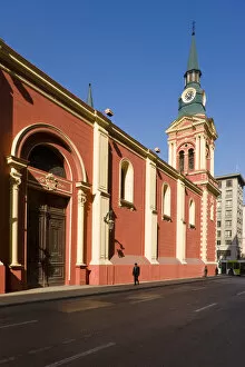 Images Dated 30th June 2008: Chile, Santiago, Merced Church & museum La Merced
