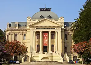 Chile, Santiago, View of The Santiago Museum of Contemporary Art(MAC)