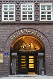 Chilehaus building in Kontorhausviertel area (UNESCO World Heritage Site), Hamburg Chilehaus building in Kontorhausviertel area (UNESCO World Heritage Site), Hamburg