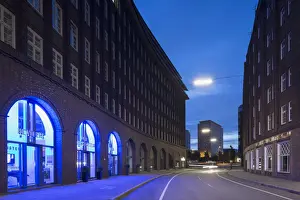 Chilehaus building in Kontorhausviertel area (UNESCO World Heritage Site), Hamburg