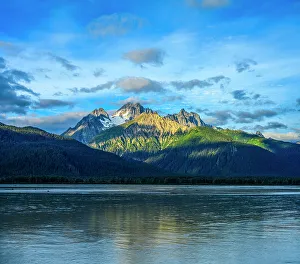 Fresh Water Prints: Chilkat Range overlooking the Chilkat River, Haines, Alaska, USA