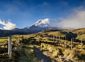 Images Dated 14th July 2018: Chimborazo Volcano, Chimborazo Province, Ecuador