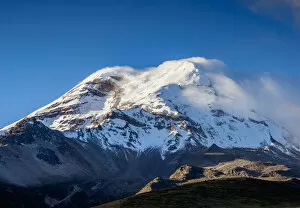Images Dated 9th October 2018: Chimborazo Volcano, Chimborazo Province, Ecuador
