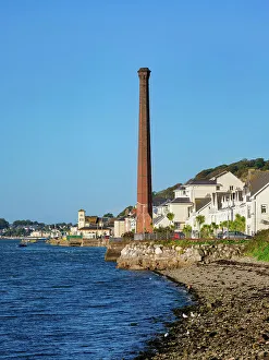 Seaport Prints: Chimney stack, Cobh, County Cork, Ireland