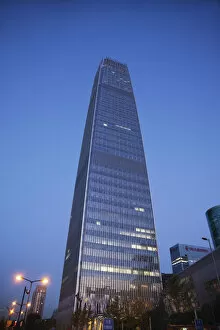 Images Dated 29th November 2010: China, Beijing, Chaoyang District, World Trade Centre Building