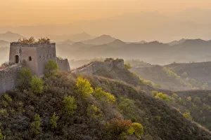Defensive Prints: China, Beijing Municipality, Miyun County, Great Wall of China (UNESCO World Heritage