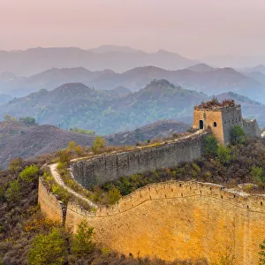 Historic Monuments Prints: China, Beijing Municipality, Miyun County, Great Wall of China (UNESCO World Heritage