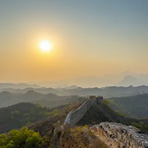 Historic Monuments Prints: China, Beijing Municipality, Miyun County, Great Wall of China (UNESCO World Heritage