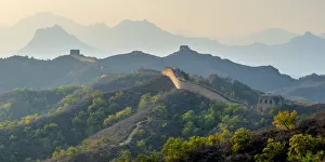 Defensive Prints: China, Beijing Municipality, Miyun County, Great Wall of China (UNESCO World Heritage
