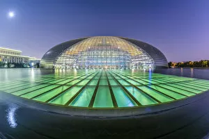 Images Dated 10th March 2014: China, Beijing, National Centre for the Performing Arts or National Grand Theatre