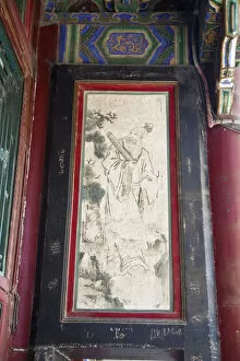 Images Dated 19th August 2011: China, Beijing, Painting on wall at the Summer Palace