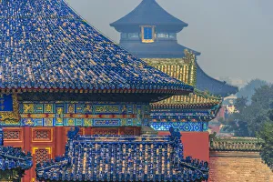 China, Beijing, Tiantan Park, Temple of Heaven, Imperial Vault of Heaven, Chengzhen Gate