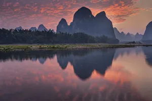 Guangxi Province Gallery: China, Guangxi Province, Guilin, Li River