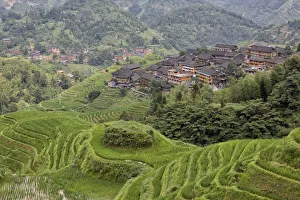 China, Guilin, Longsheng, Dazhai village