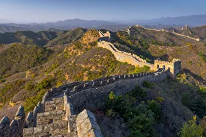 Historic Monuments Prints: China, Hebei Province, Luanping County, Jinshanling, Great Wall of China (UNESCO World
