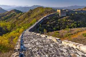 Historic Monuments Prints: China, Hebei Province, Luanping County, Jinshanling, Great Wall of China (UNESCO World