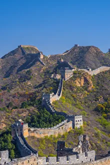 Defensive Prints: China, Hebei Province, Luanping County, Jinshanling, Great Wall of China (UNESCO World