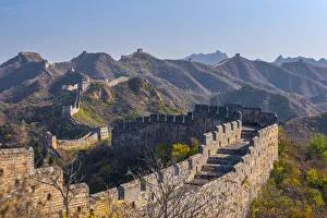 Defensive Prints: China, Hebei Province, Luanping County, Jinshanling, Great Wall of China (UNESCO World