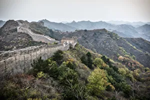 Historic Monuments Prints: China, Hebei Province, Luanping County, Jinshanling, Great Wall of China (UNESCO World