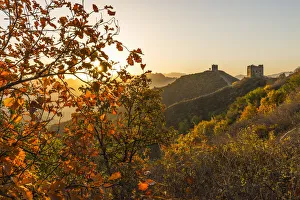 Simatai Prints: China, Hebei Province, Luanping County, Jinshanling, Great Wall of China (UNESCO World