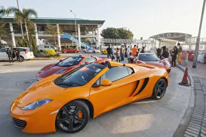 Images Dated 14th April 2015: China, Hong Kong, Ferrari Owners Club Ralley