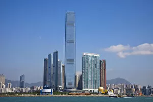 Images Dated 5th January 2012: China, Hong Kong, West Kowloon, International Commerce Centre Building (ICC)