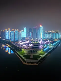 Concert Hall Prints: China, Hunan Province, Changsha City